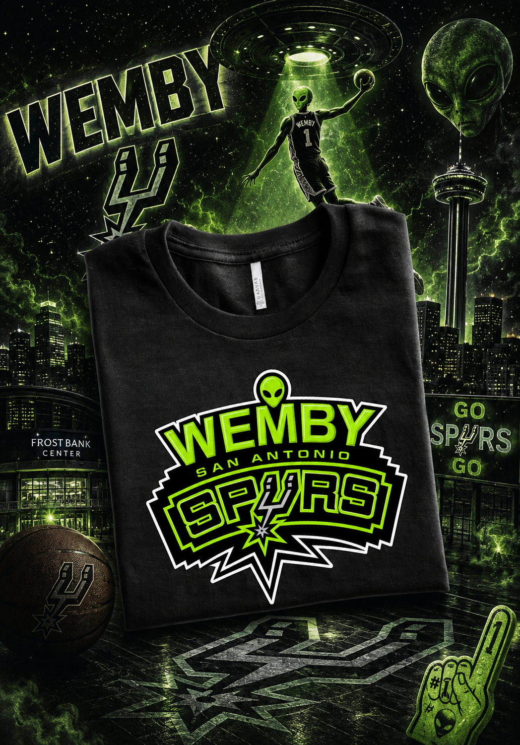 WEMBY Alien Edition Tee