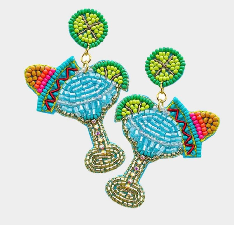 It’s 5’o clock Somewhere Earrings