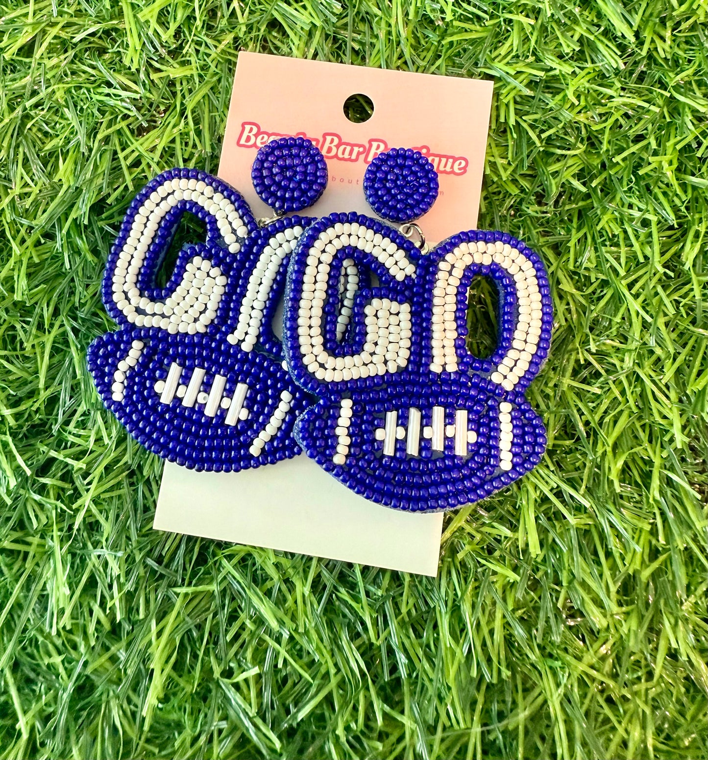 Go Team Earrings