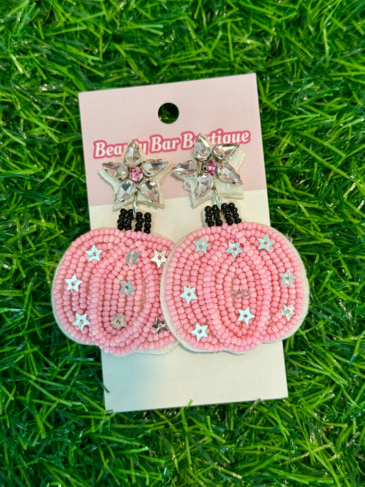 Pumpkin Diva Earrings