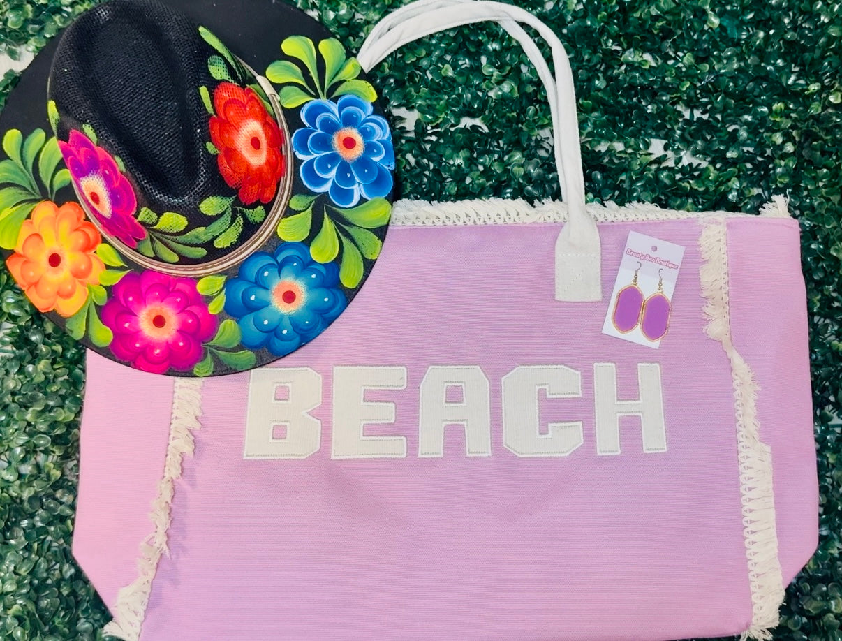 Beach Tote Lavender