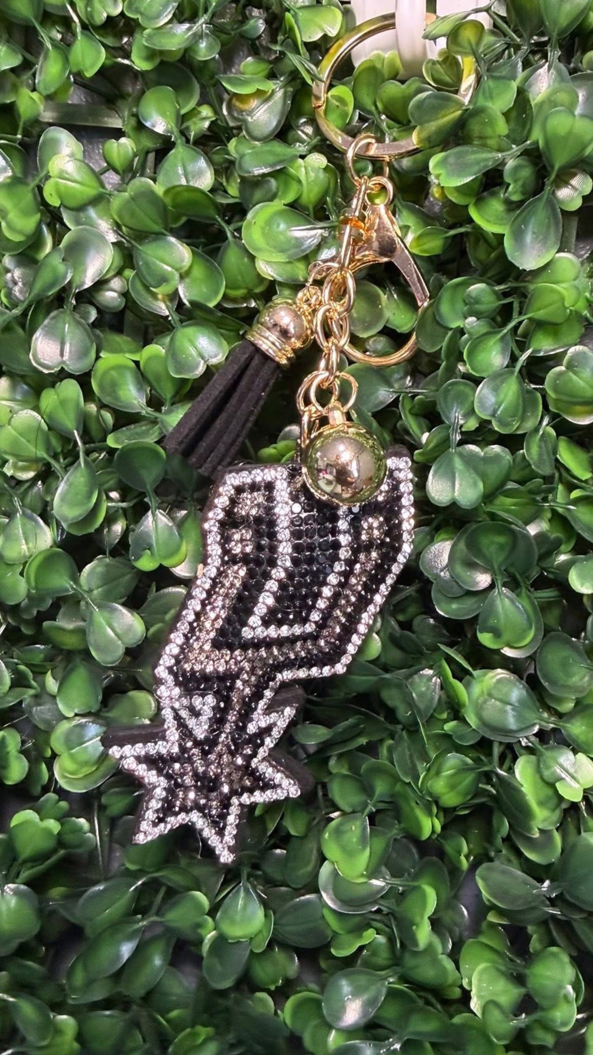Spurs Bling Keychain
