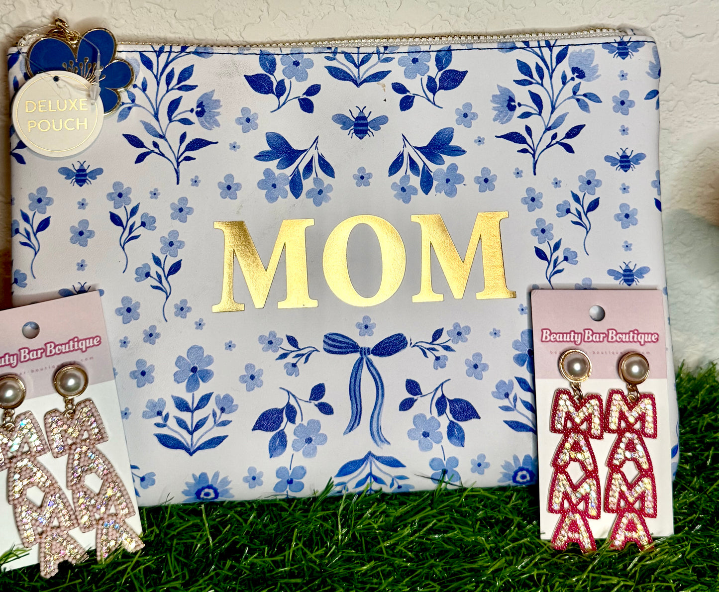 Mom Floral Deluxe Pouch