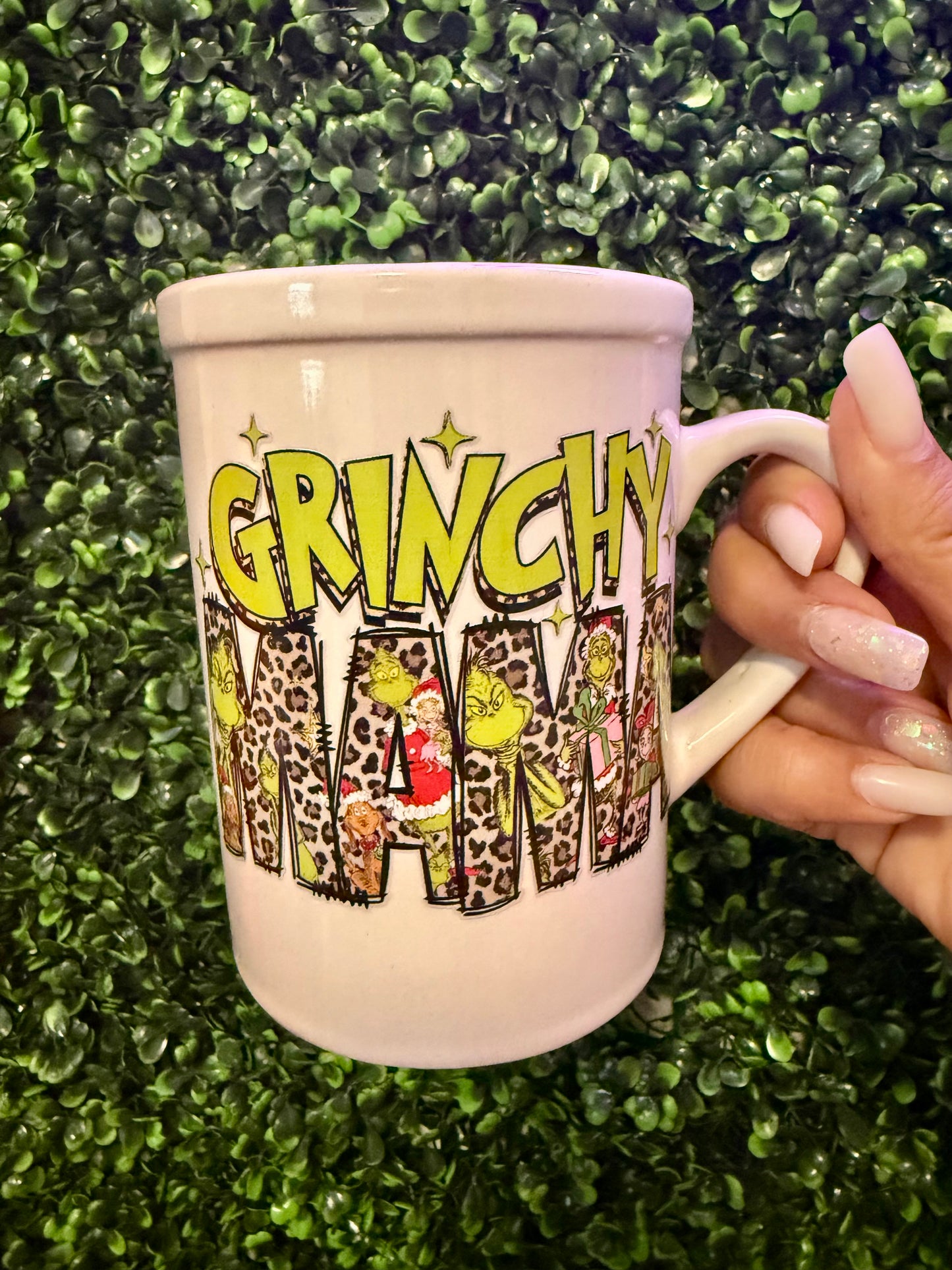 Grinchy Mama Mug