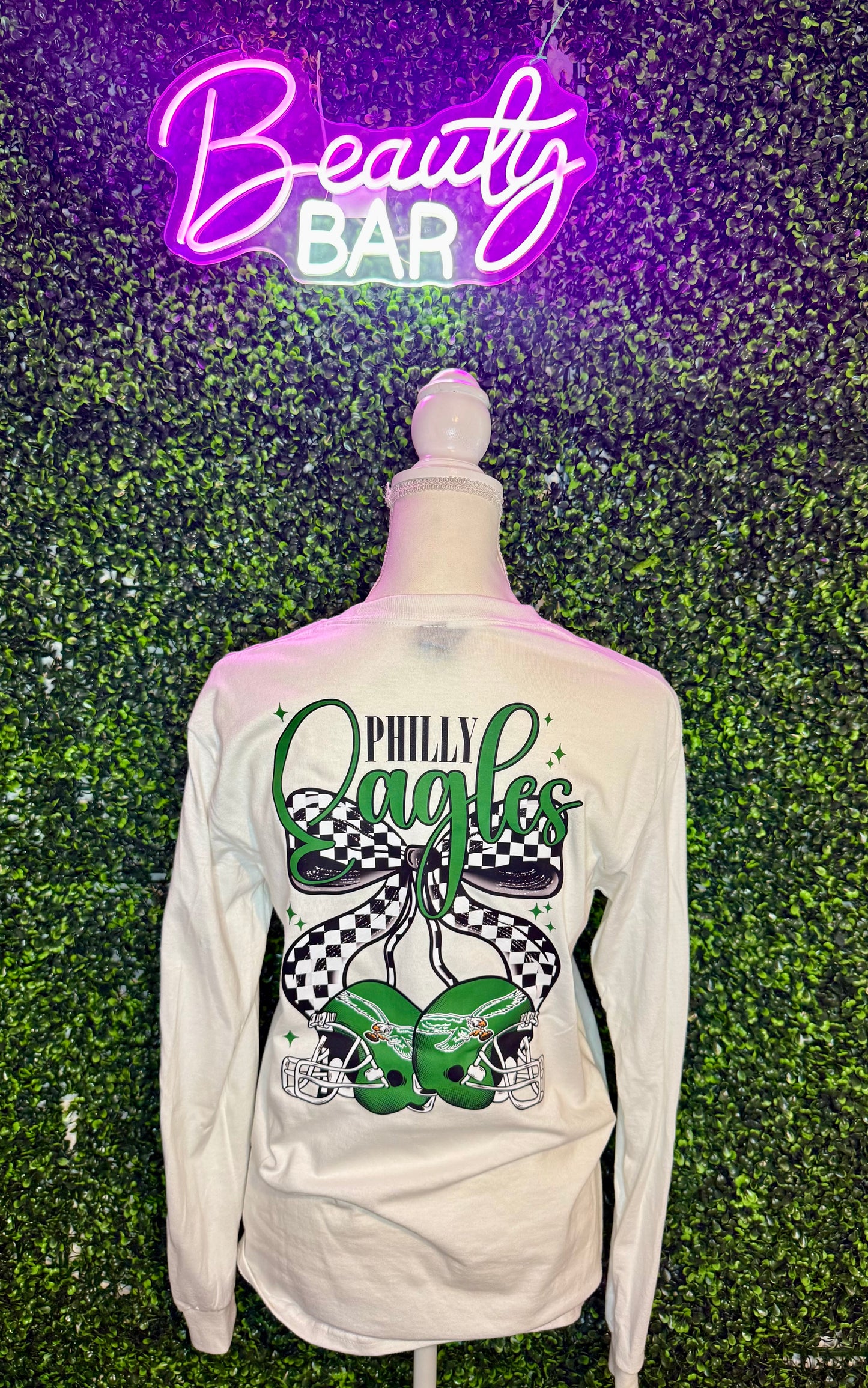 Checkered Bow Eagles LS