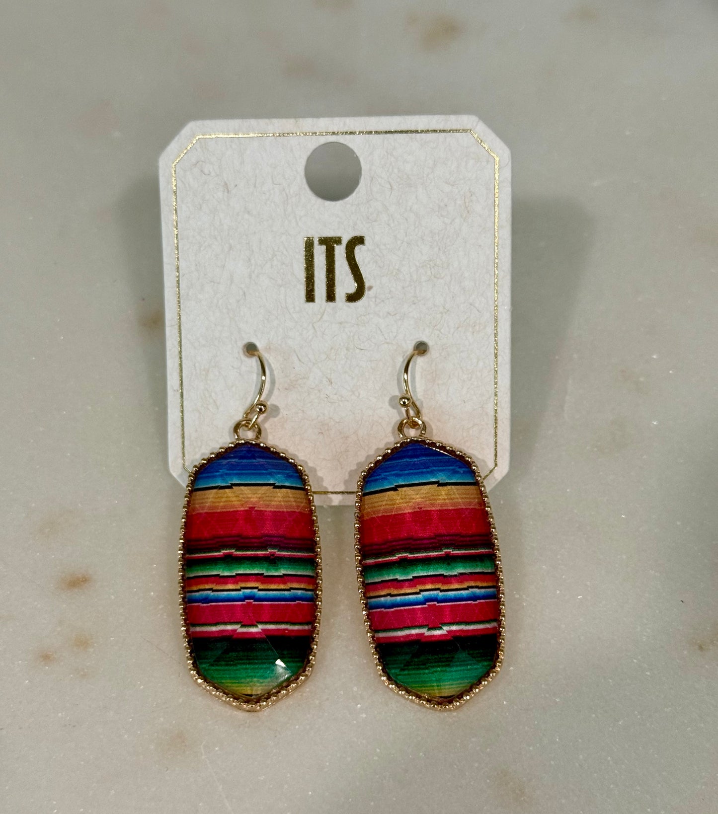 Serape Drop Earrings