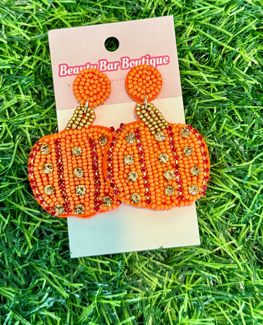 Pumpkin Patch Princess Earrings