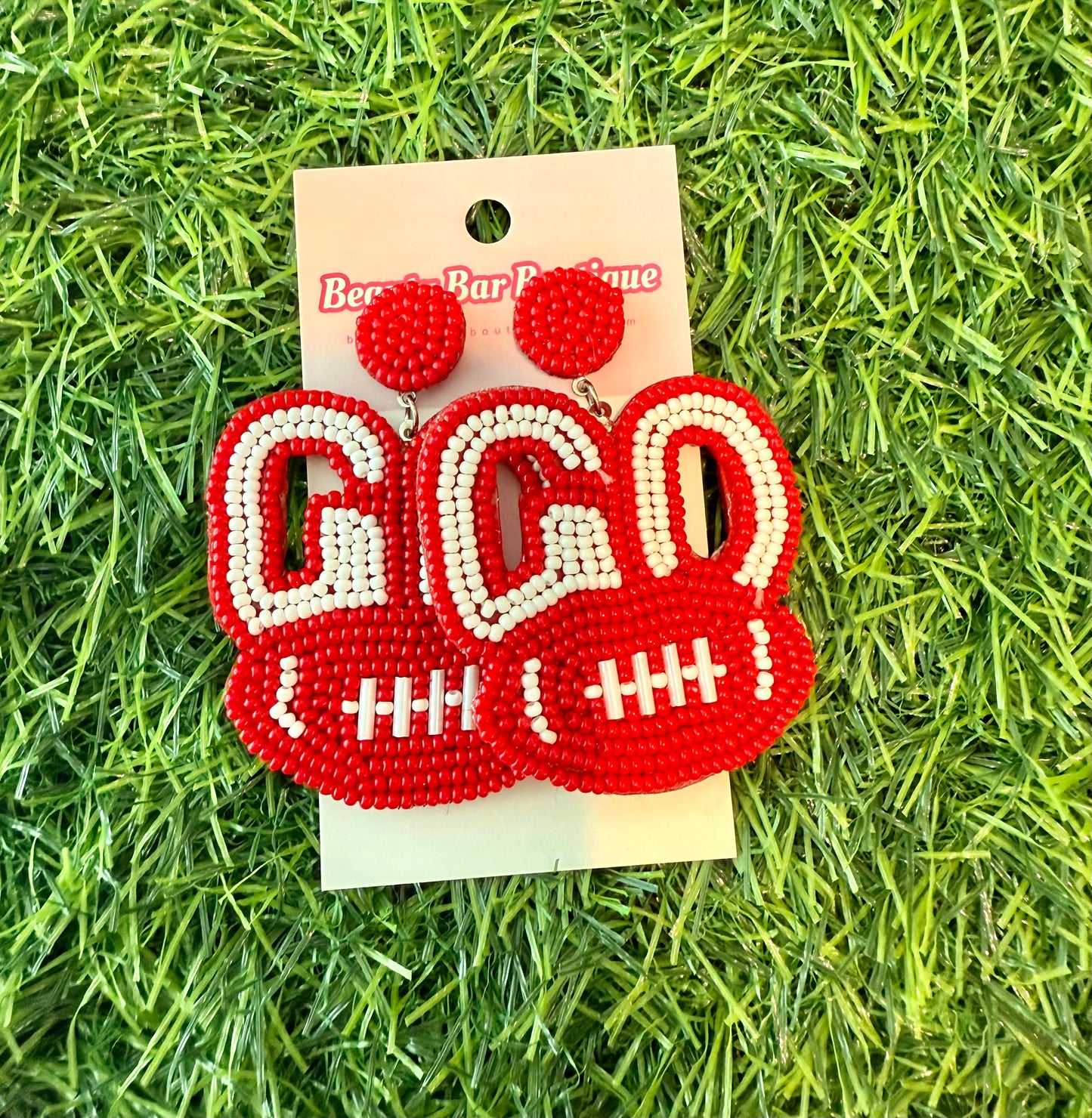Go Team Earrings