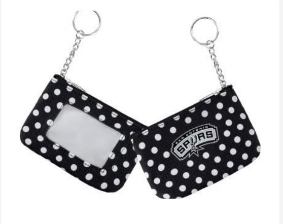 Spurs ID & Pouch Keychain