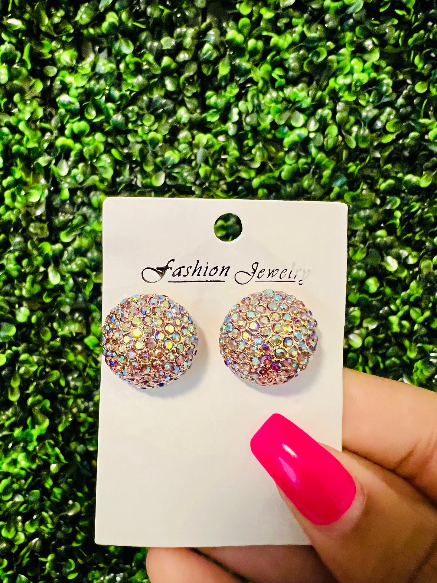 Bling Stud Earrings