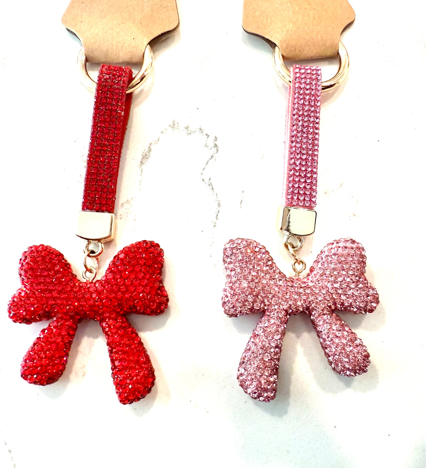 Bling Bow Keychain