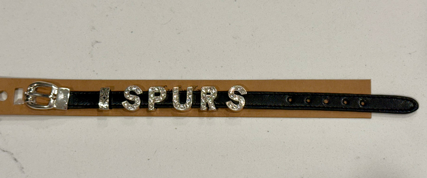 Spurs Rhinestone Bracelet