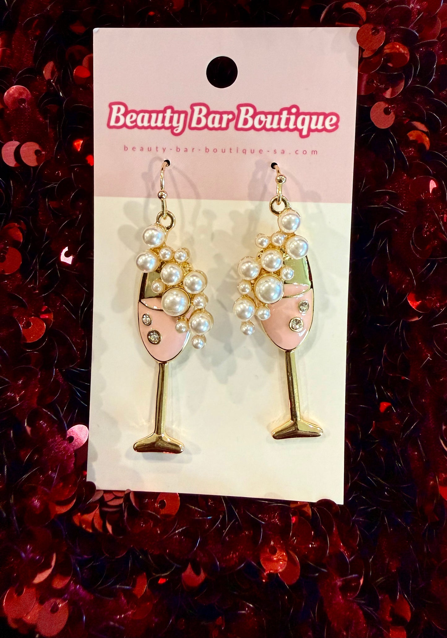 Champagne Bubbles Earrings