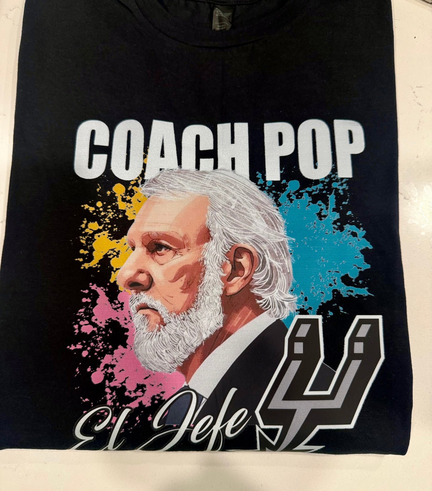 Coach Pop El Jefe Tee