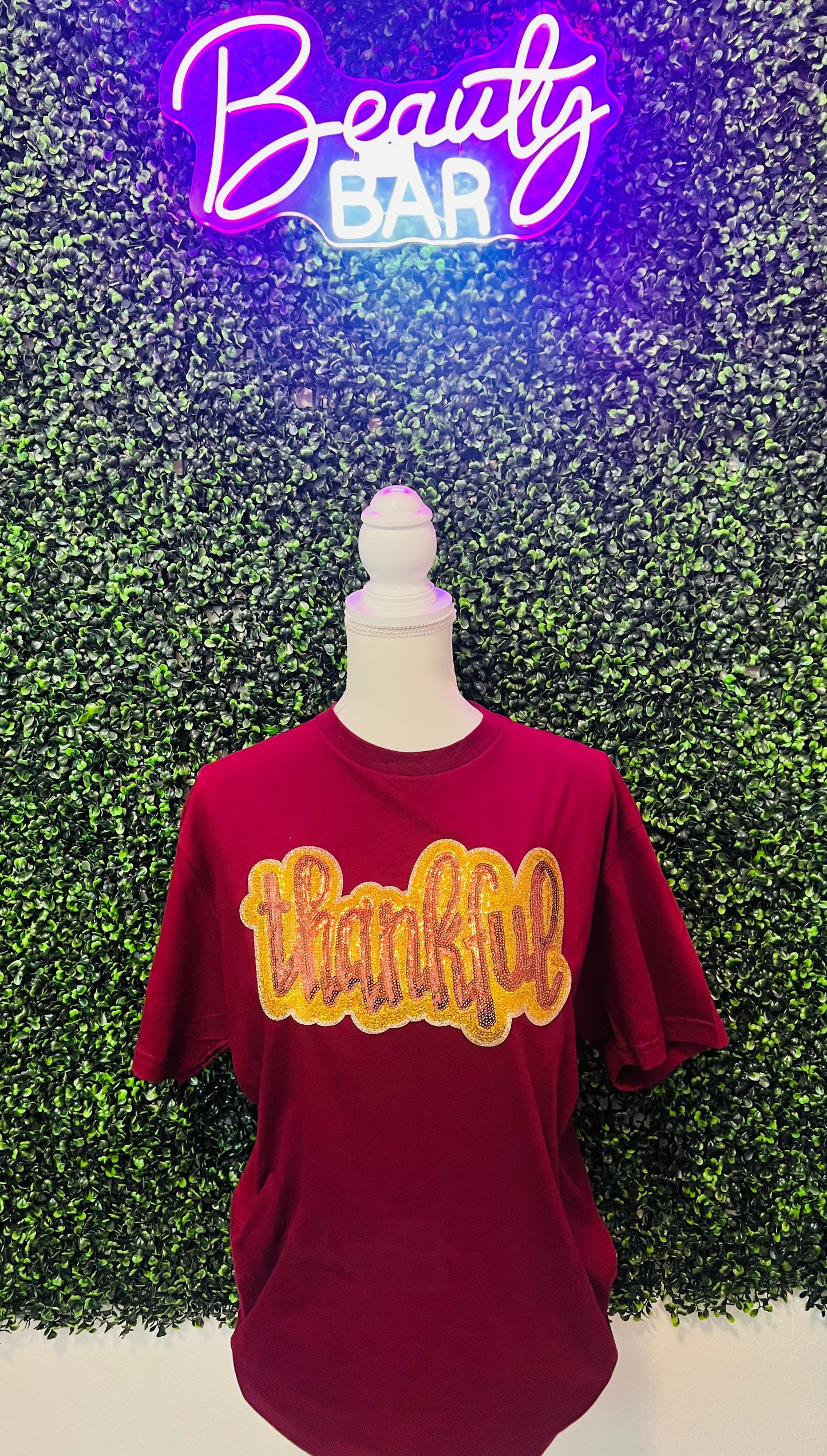 Thankful Sequin Shirt