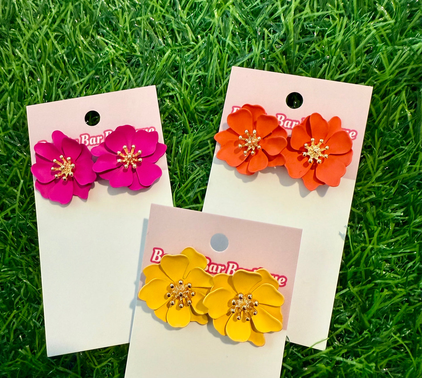 Spring Flower Stud Earrings