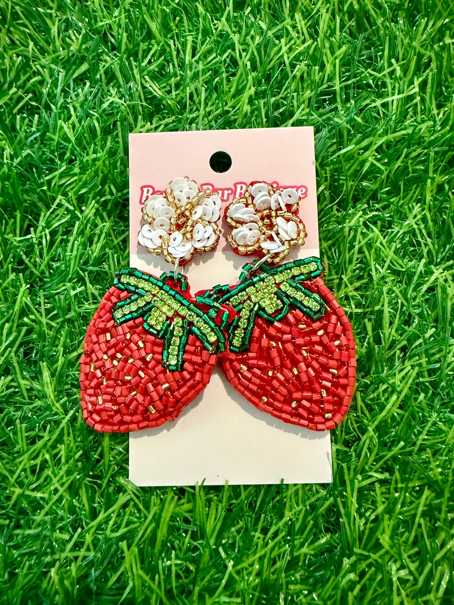 Strawberry Sunshine Earrings