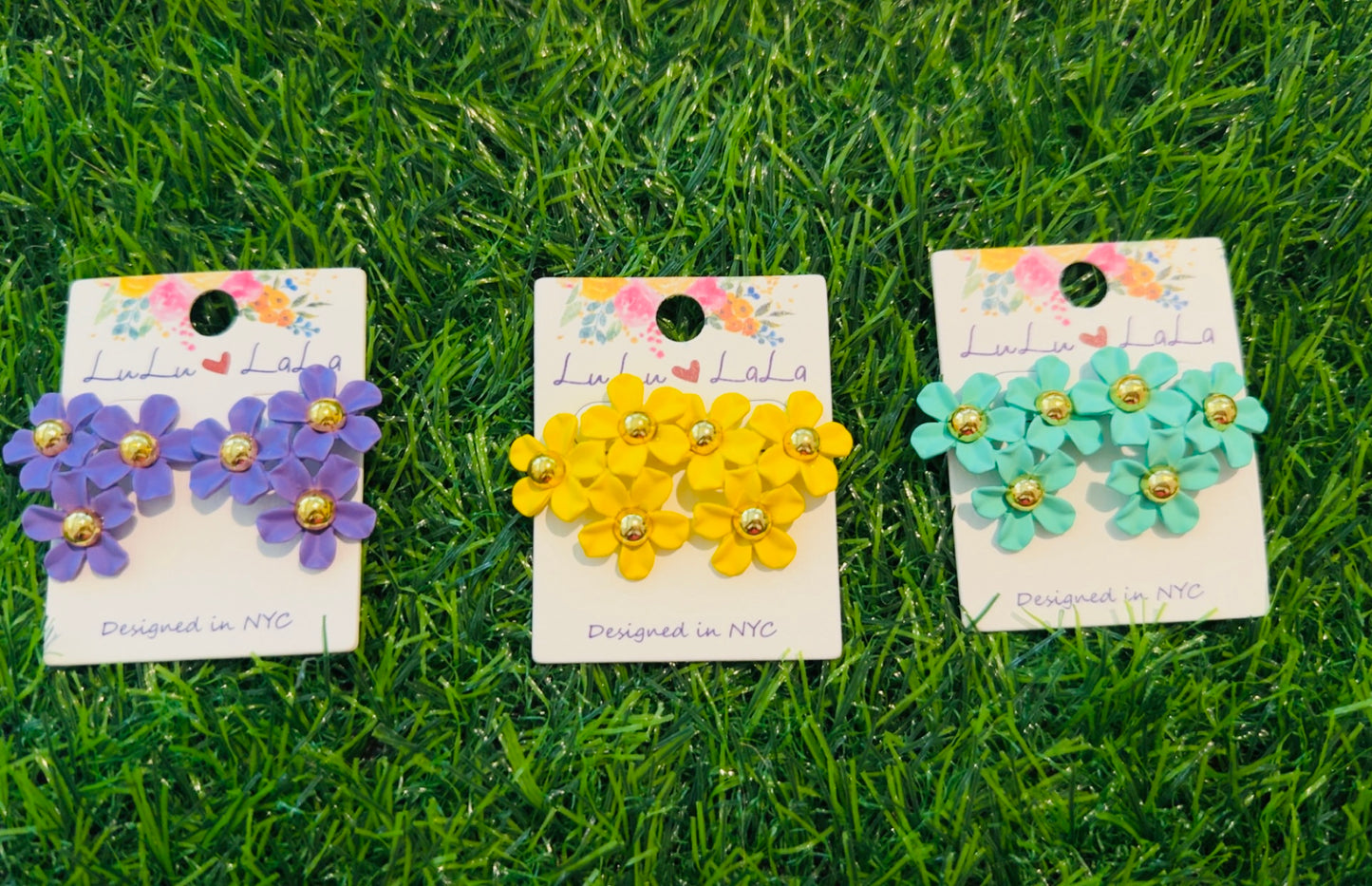 Spring Floral Earrings