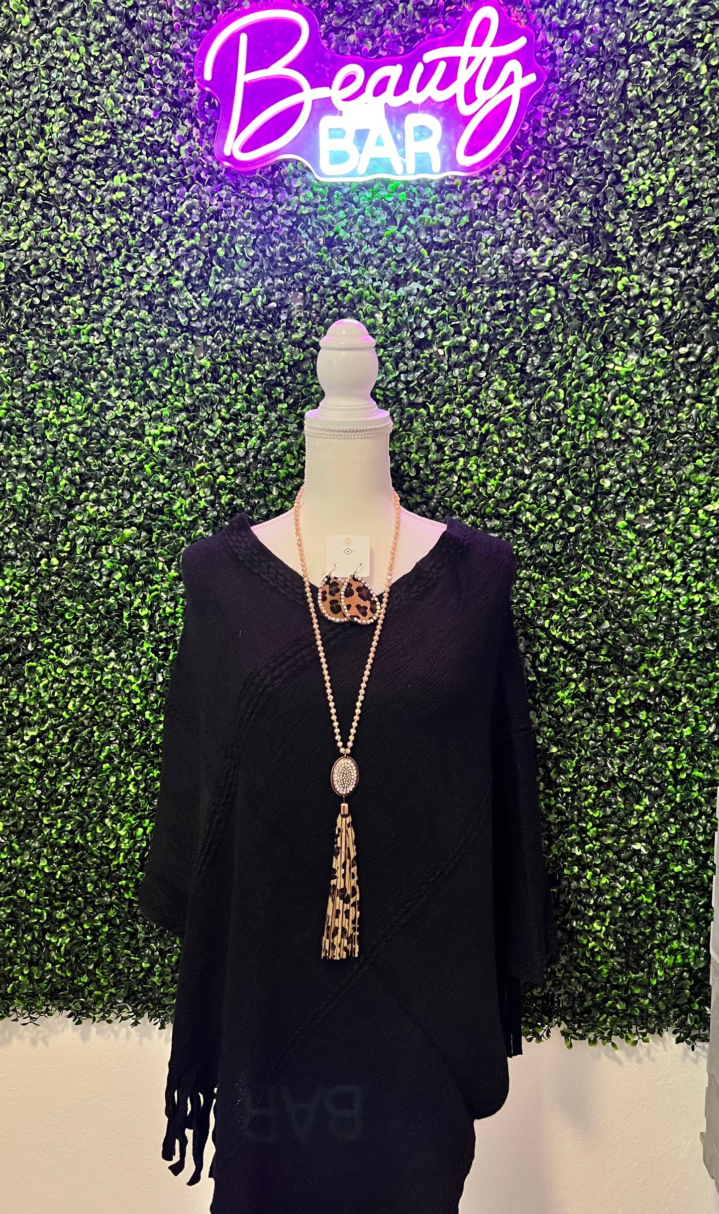 Feeling Breezy Fringe Poncho