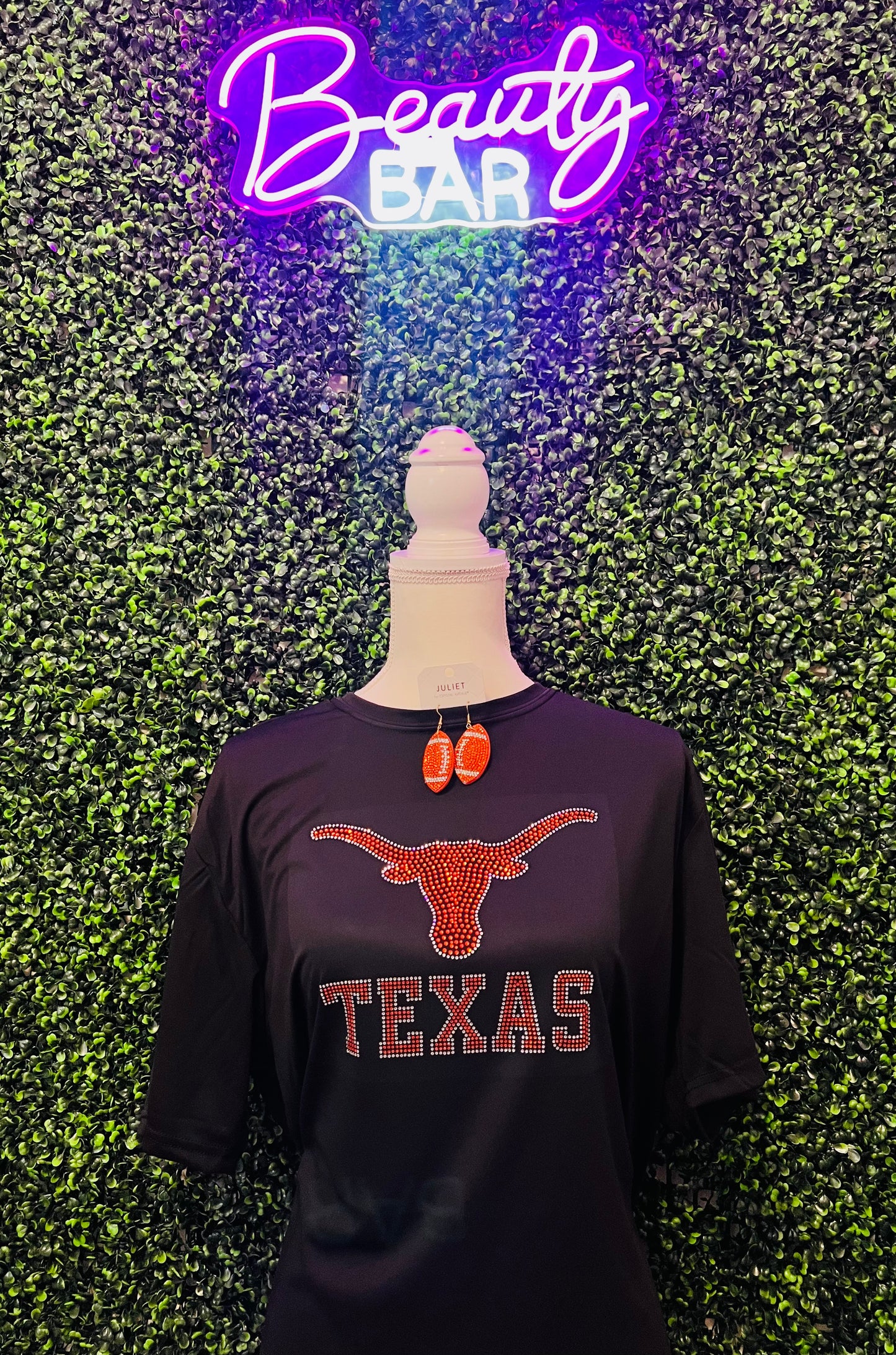 Texas Longhorn Rhinestones Tee
