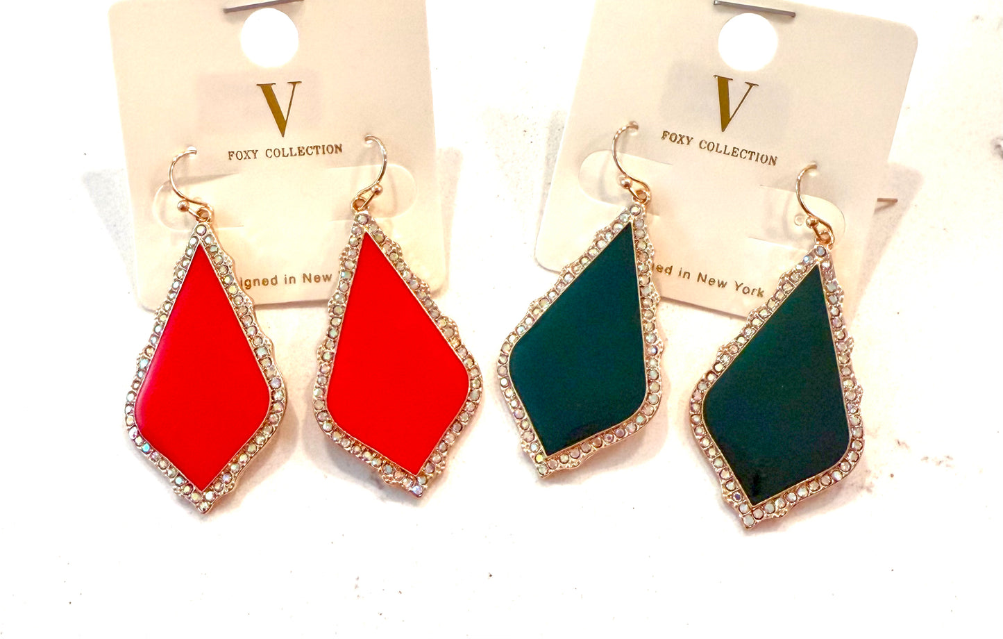 On Business Bling Earrings