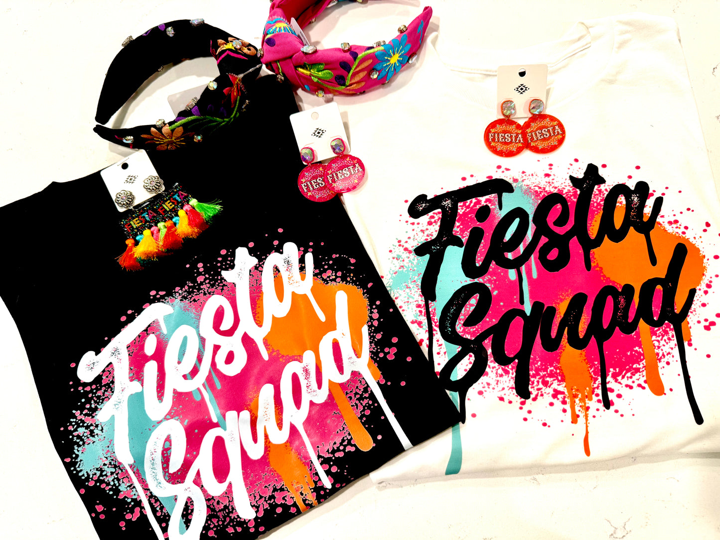 Fiesta Squad Drip Tee