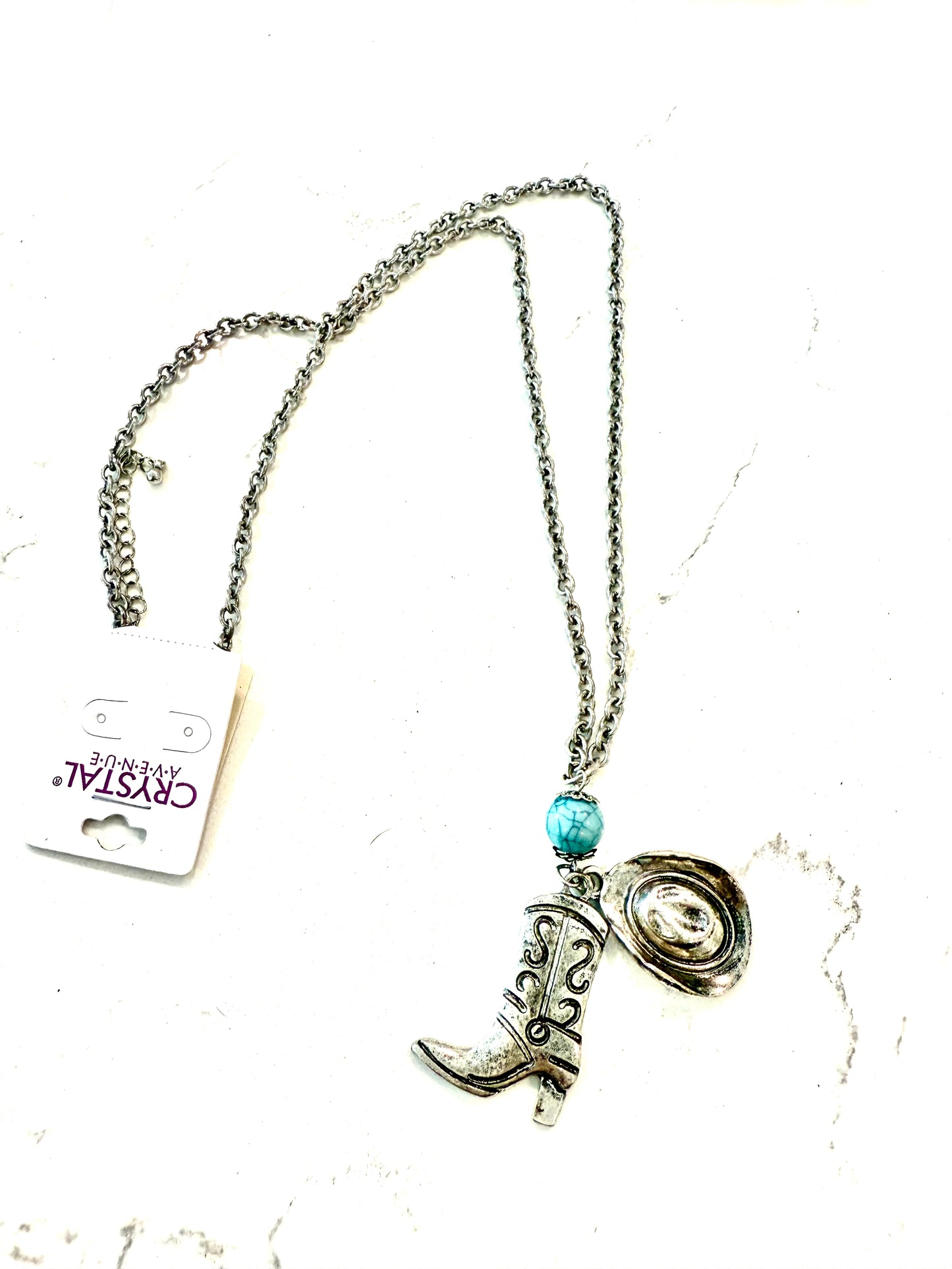 Rodeo Cowgirl Long Necklace