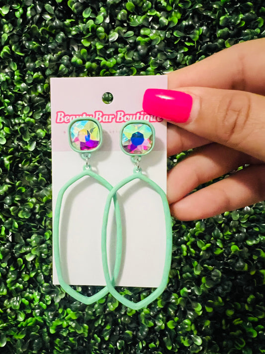 Sunday Funday Bling Earrings