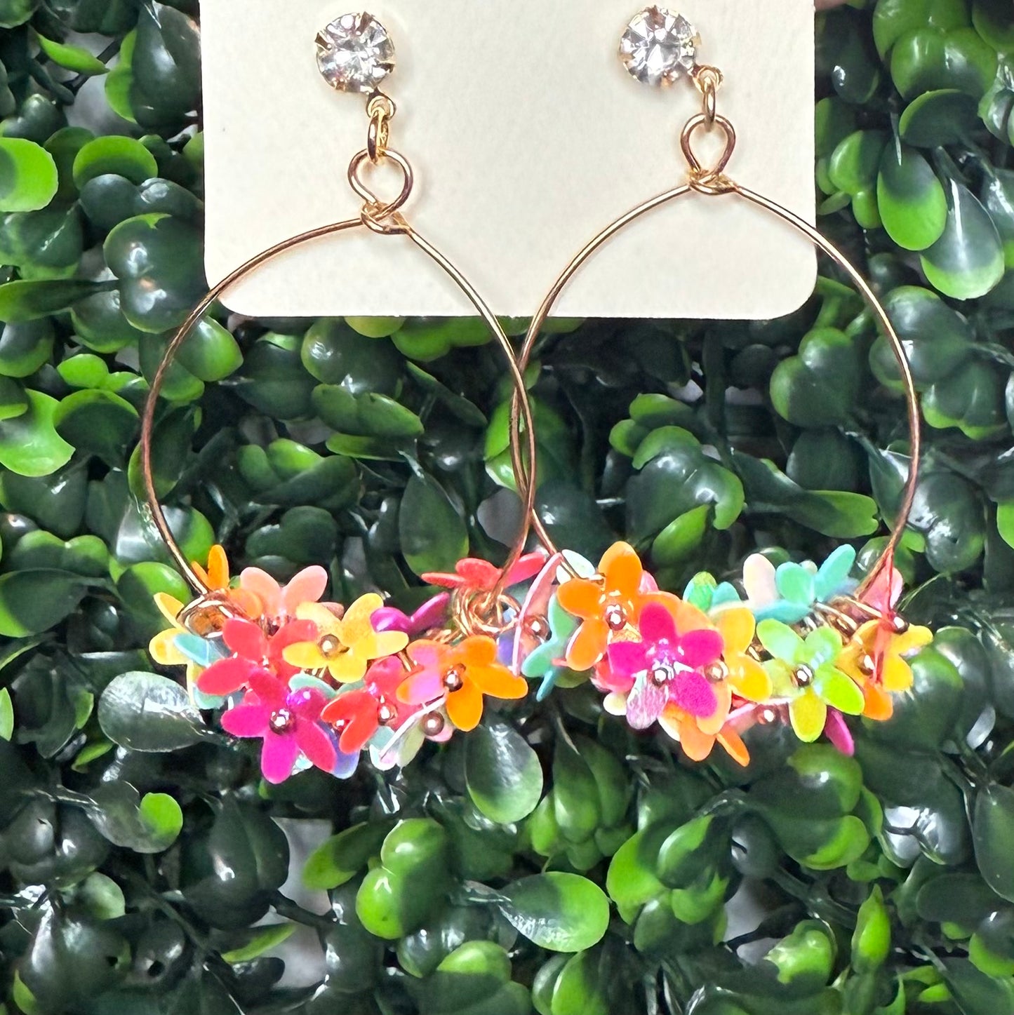 Spring Fling Flower Earrings