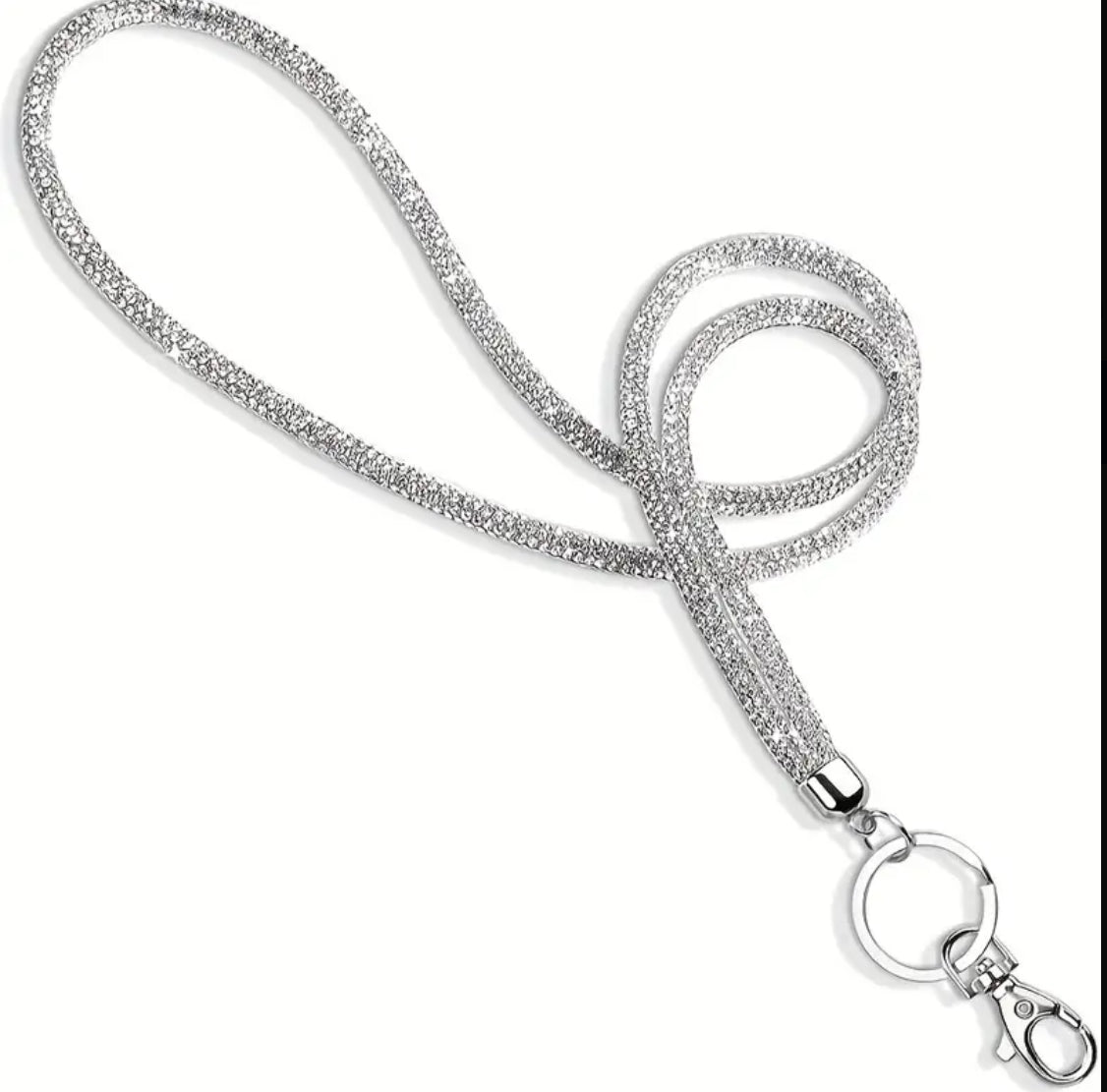 Rhinestone Bling Neck Lanyard