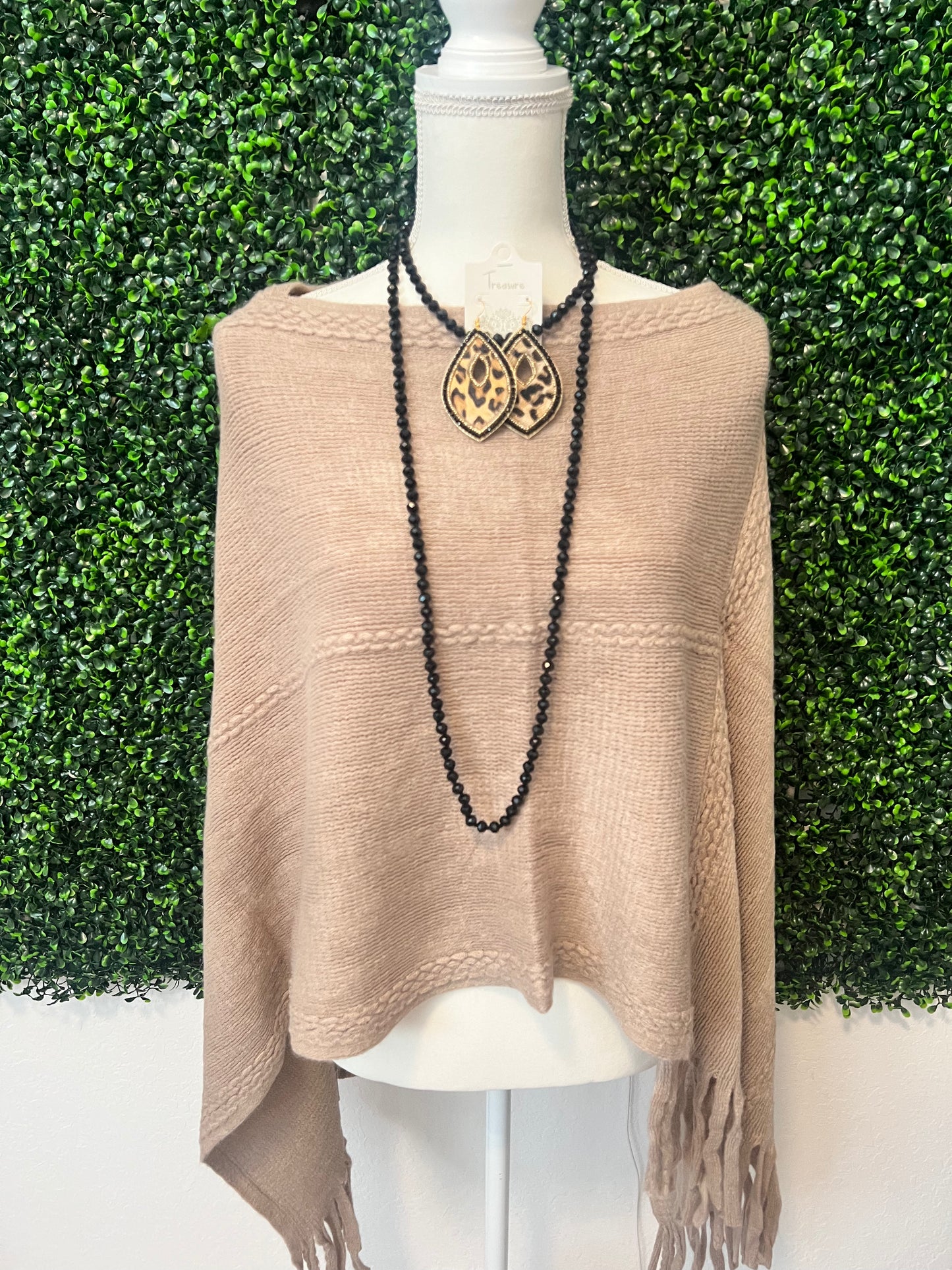 Cinnamon Spice Poncho