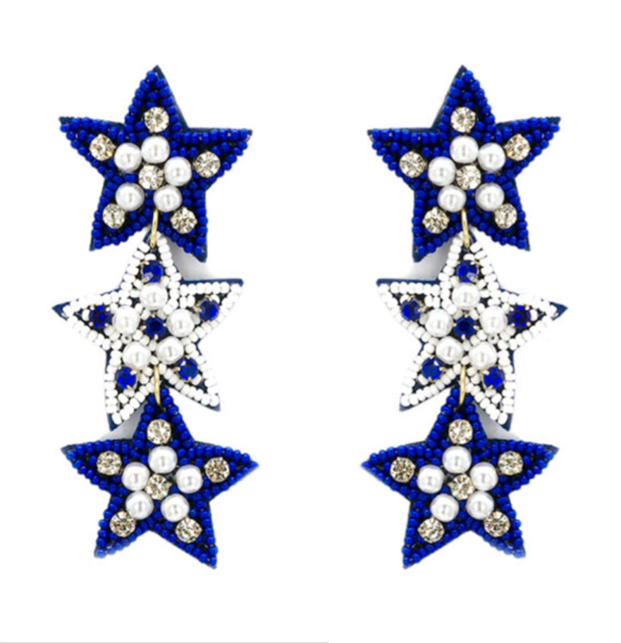 Stars At Night Earrings