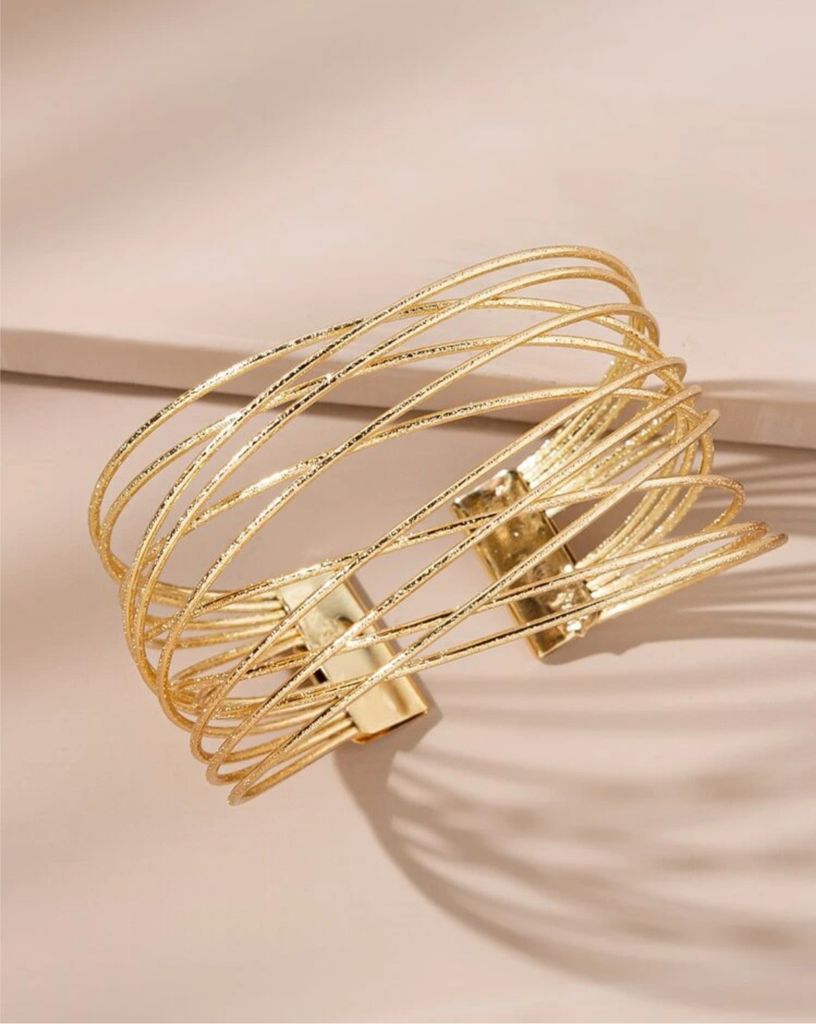 Gold Cuff Bracelet