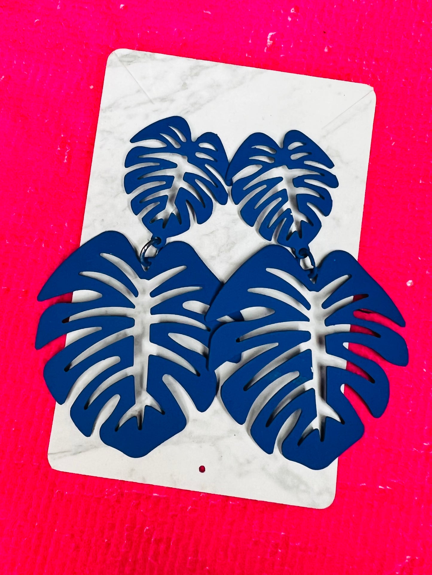 Blue Hawaiian Earrings