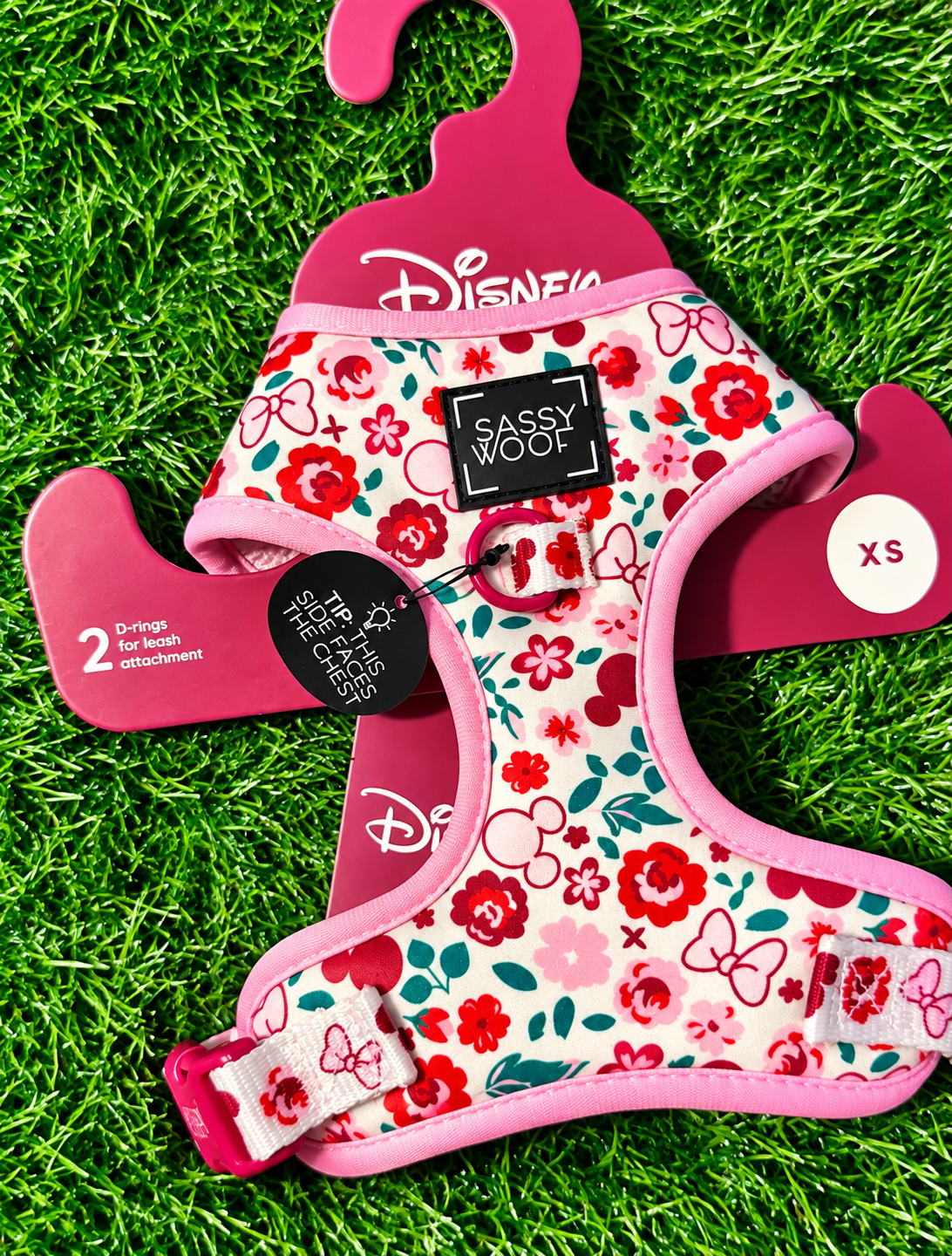Disney Minnie Mouse Adjustable Dog Harness
