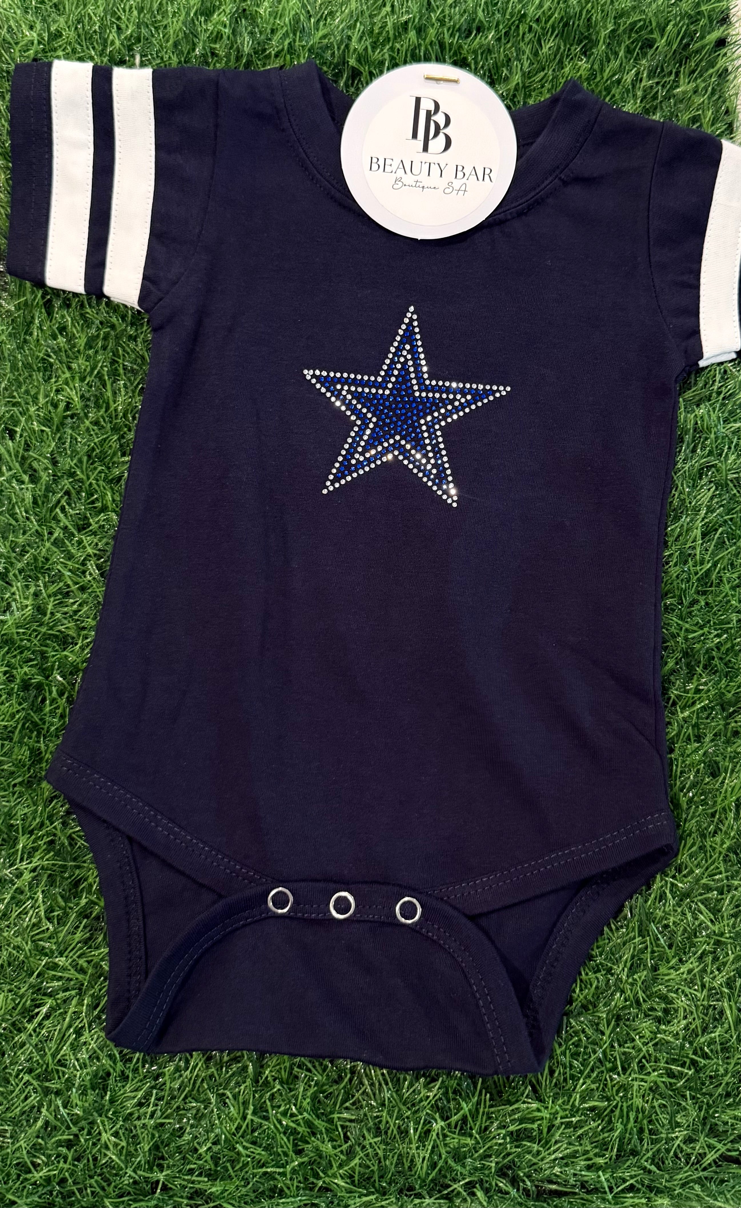 Cowboys Sweetheart Varsity Onesie