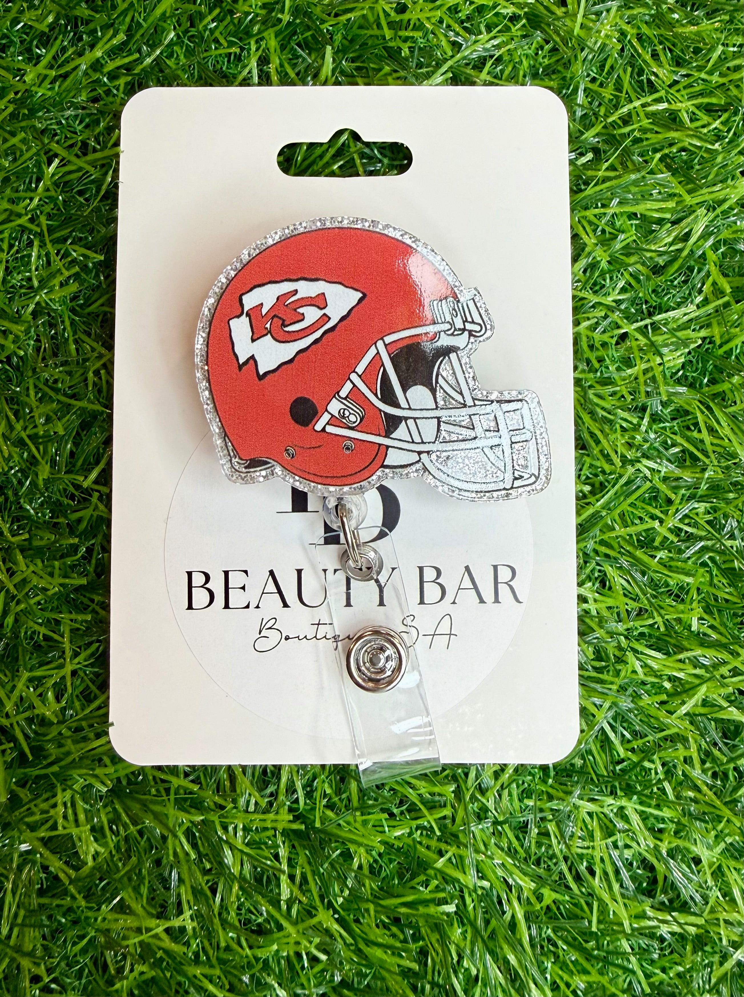 Football Helmet Badge Reels