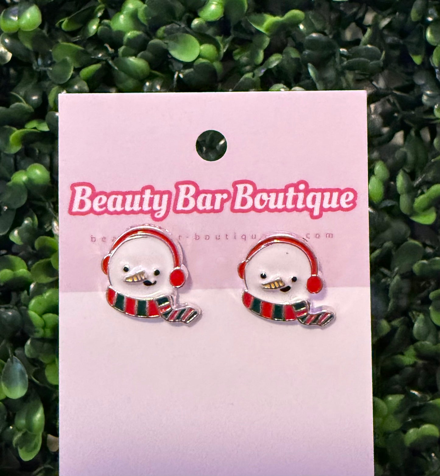 Snowman Stud Earrings