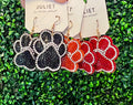 Bling Paw Game Day Earrings