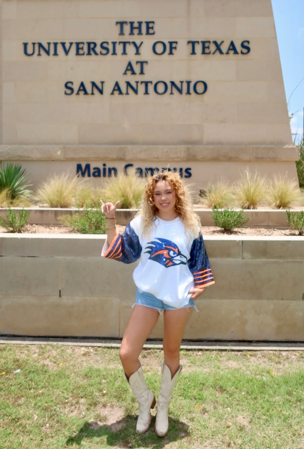 UTSA Sequin Varsity Dress/ Top
