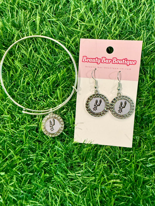 Spurs Girl Earrings