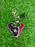 Texans Bling Keychain