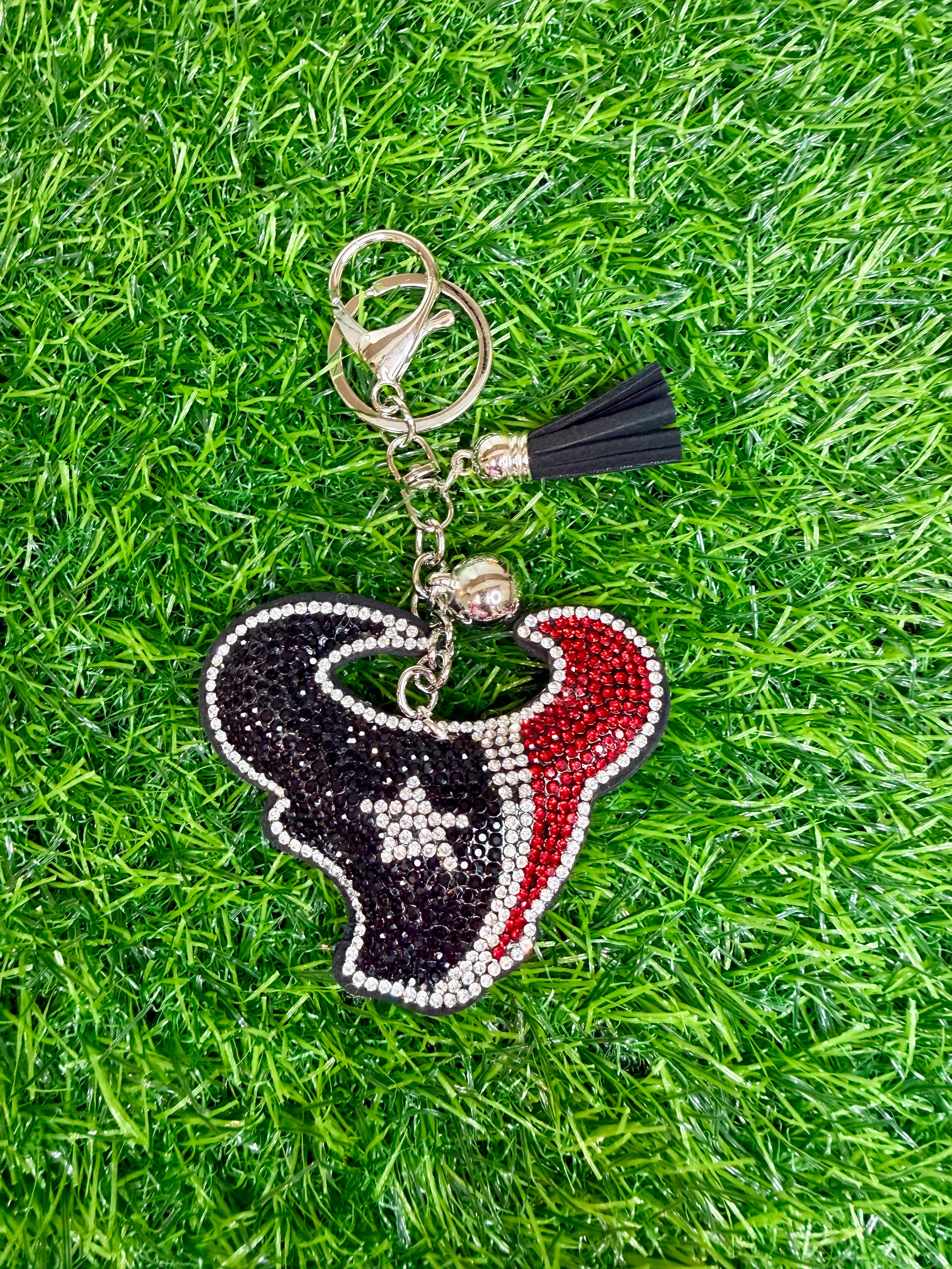 Texans Bling Keychain