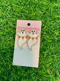 Boo Babe Ghost Studs