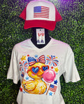 Patriotic Duck V-Neck Tee