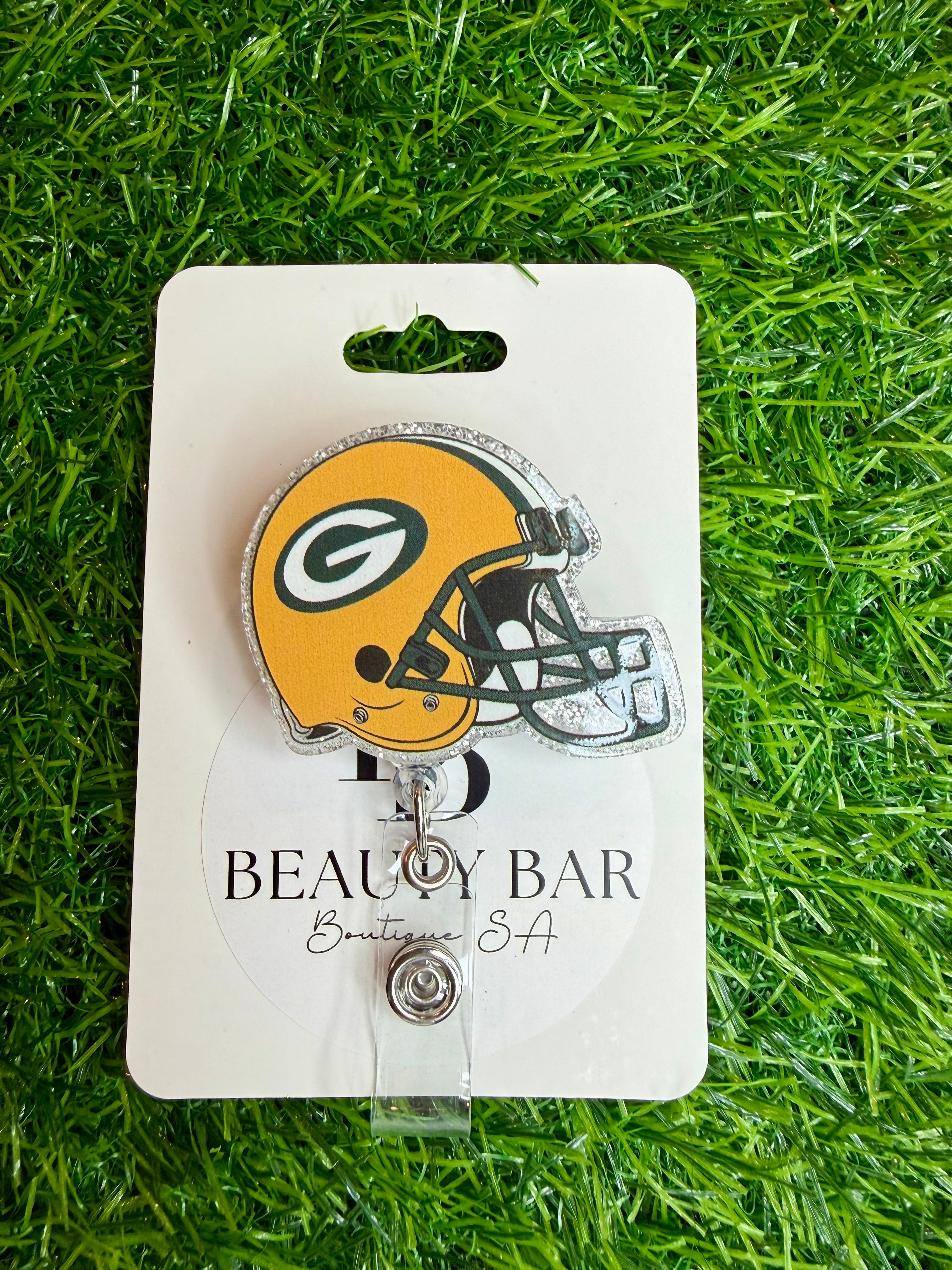 Football Helmet Badge Reels