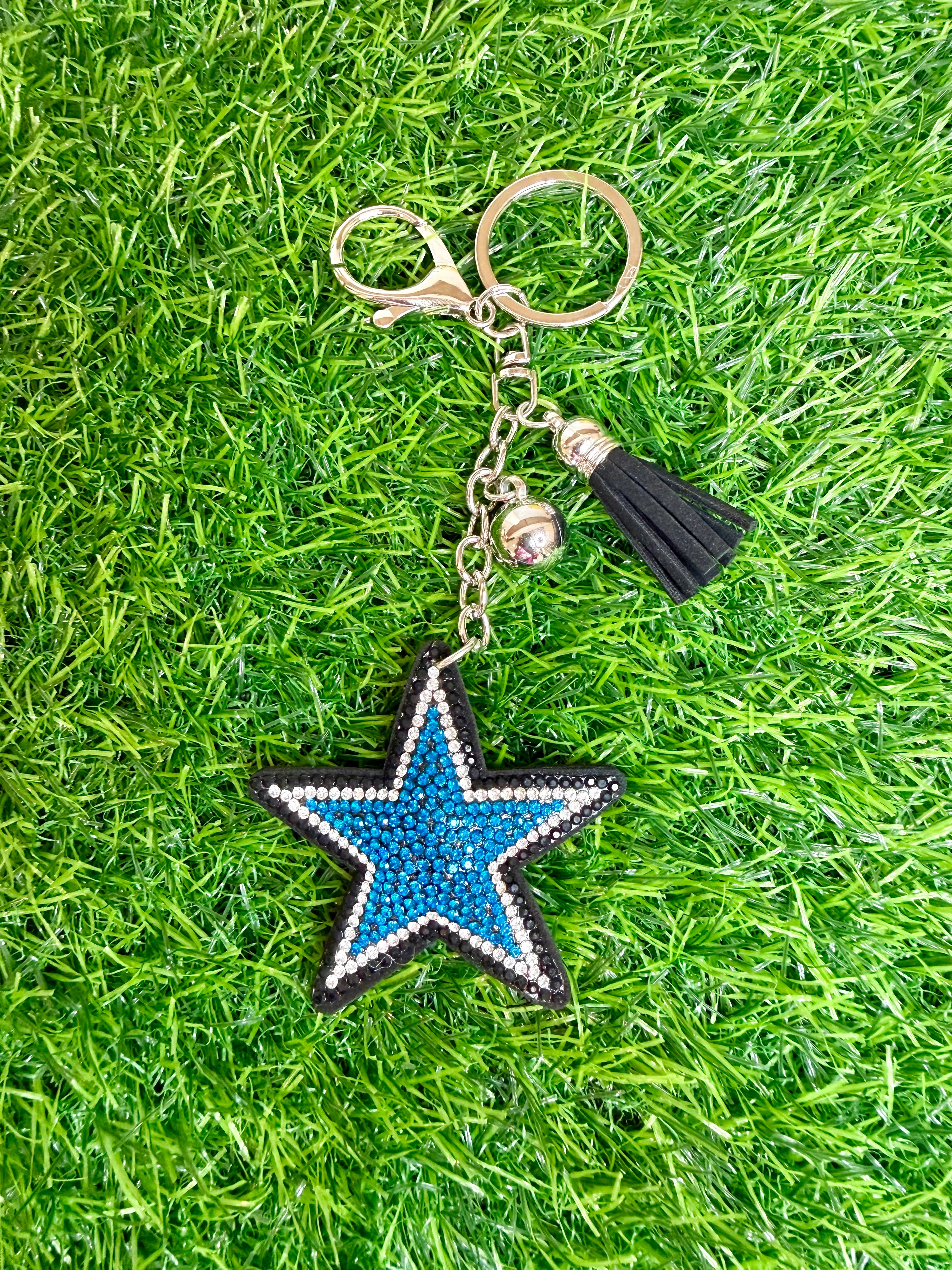 DC Bling Star Keychain