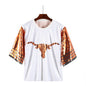 UT Longhorns Sequin Top