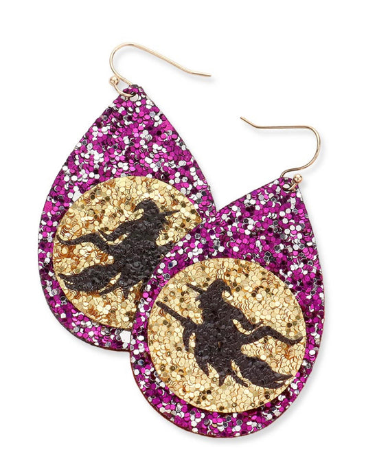 Wicked Witch Sparkle Earrings