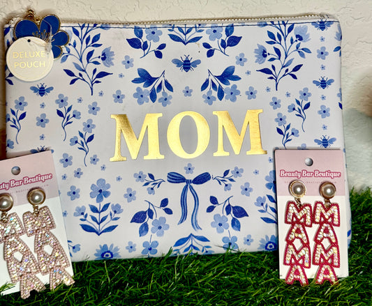 Mom Floral Deluxe Pouch